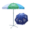 Custom Printed Portable Folding High Quality 6 Ft Outdoor Parasol Outdoor Beach Umbrella
